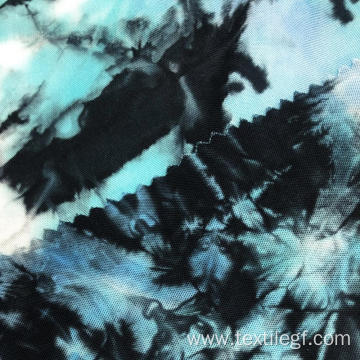 30S Rayon Tie Dye Fabric